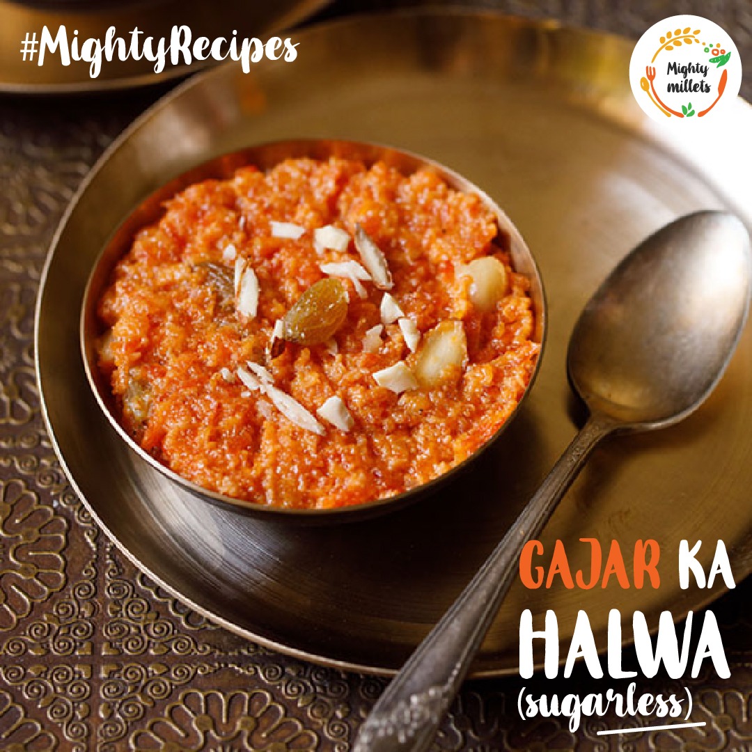 No Sugar Gajar ka Halva 