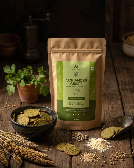Coriander crisps 40g (Pack of 3)