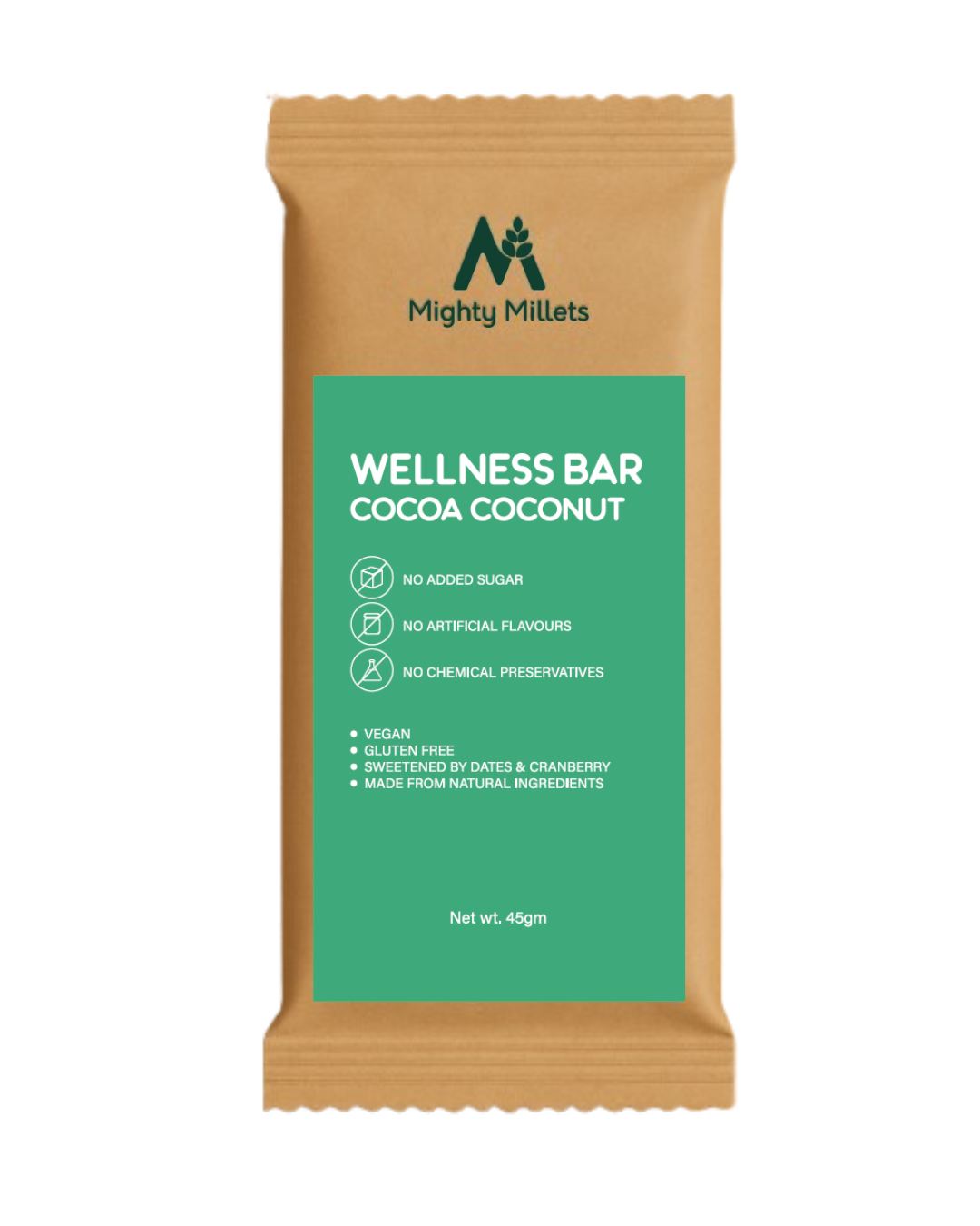 Coconut Cocoa Bar (Pack of 5)