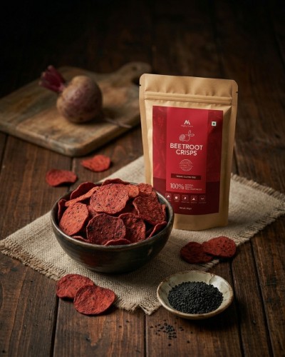 Beetroot Crisps 40g (Pack of 3)
